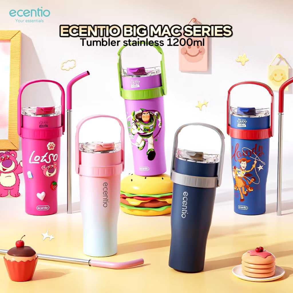 Tumbler Ecentio 1,2 Liter Big Mac Stainless 304 Tahan Panas Dan Dingin