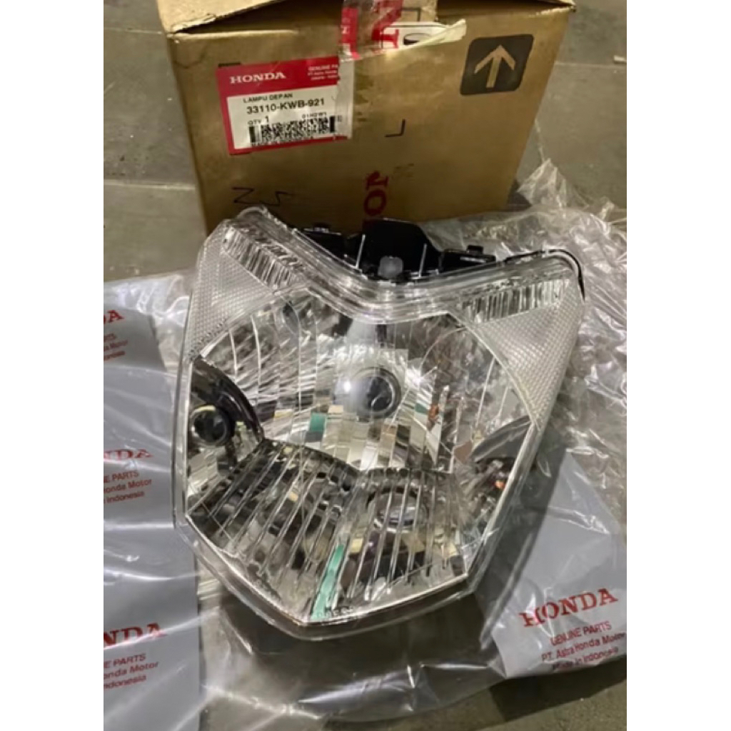 replektor reflektor lampu depan honda blade original baru AHM 33110kwb921 33110-kwb-921