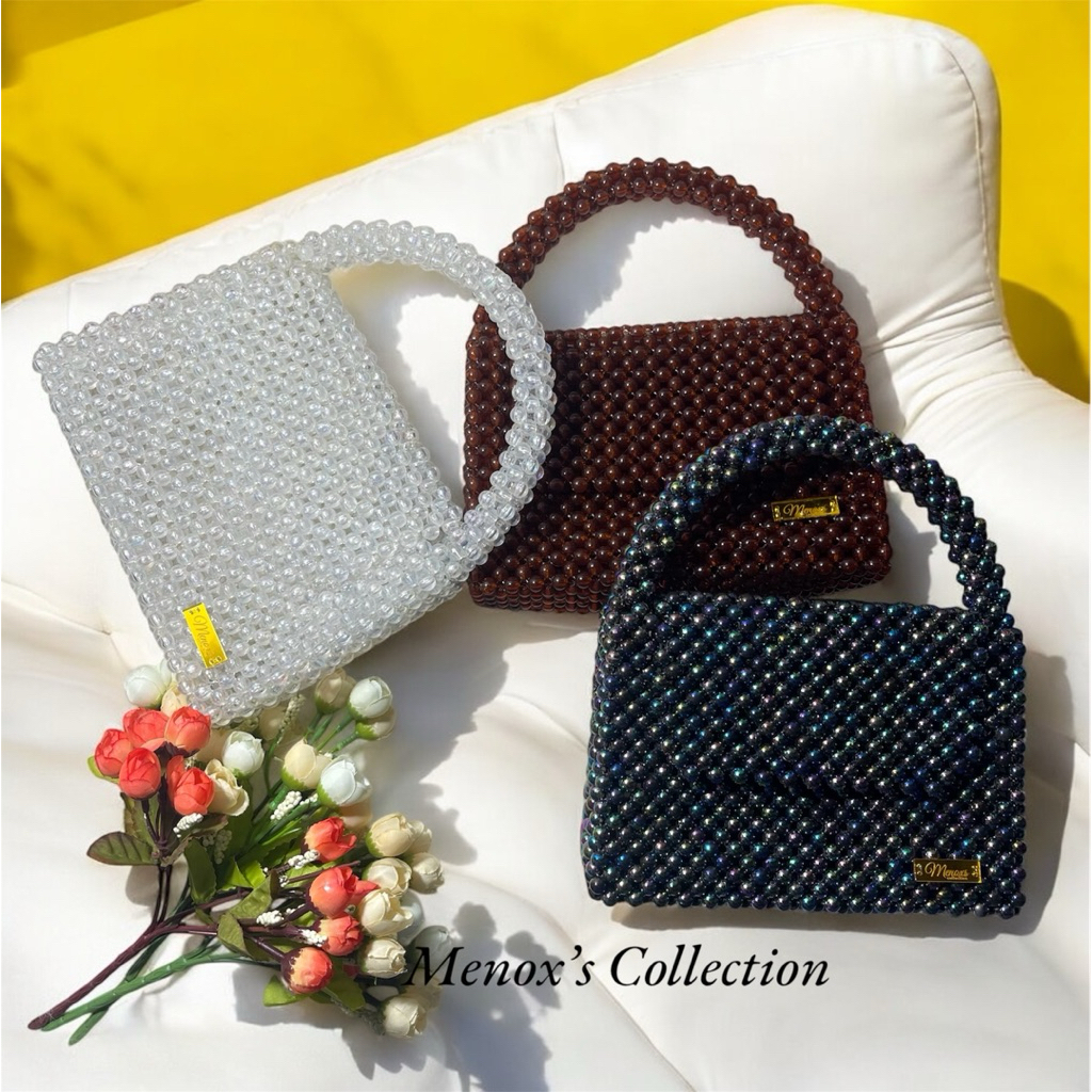 Menox’s Collection / Tas Mewah / Tas manik - Manik / Perl bag / Tas Pesta / Tas kondangan / Tas Muti