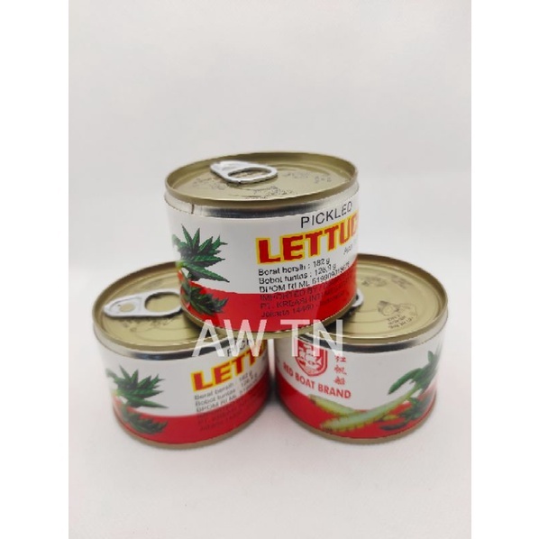 

lettuce /acar selada dalam kaleng TTs