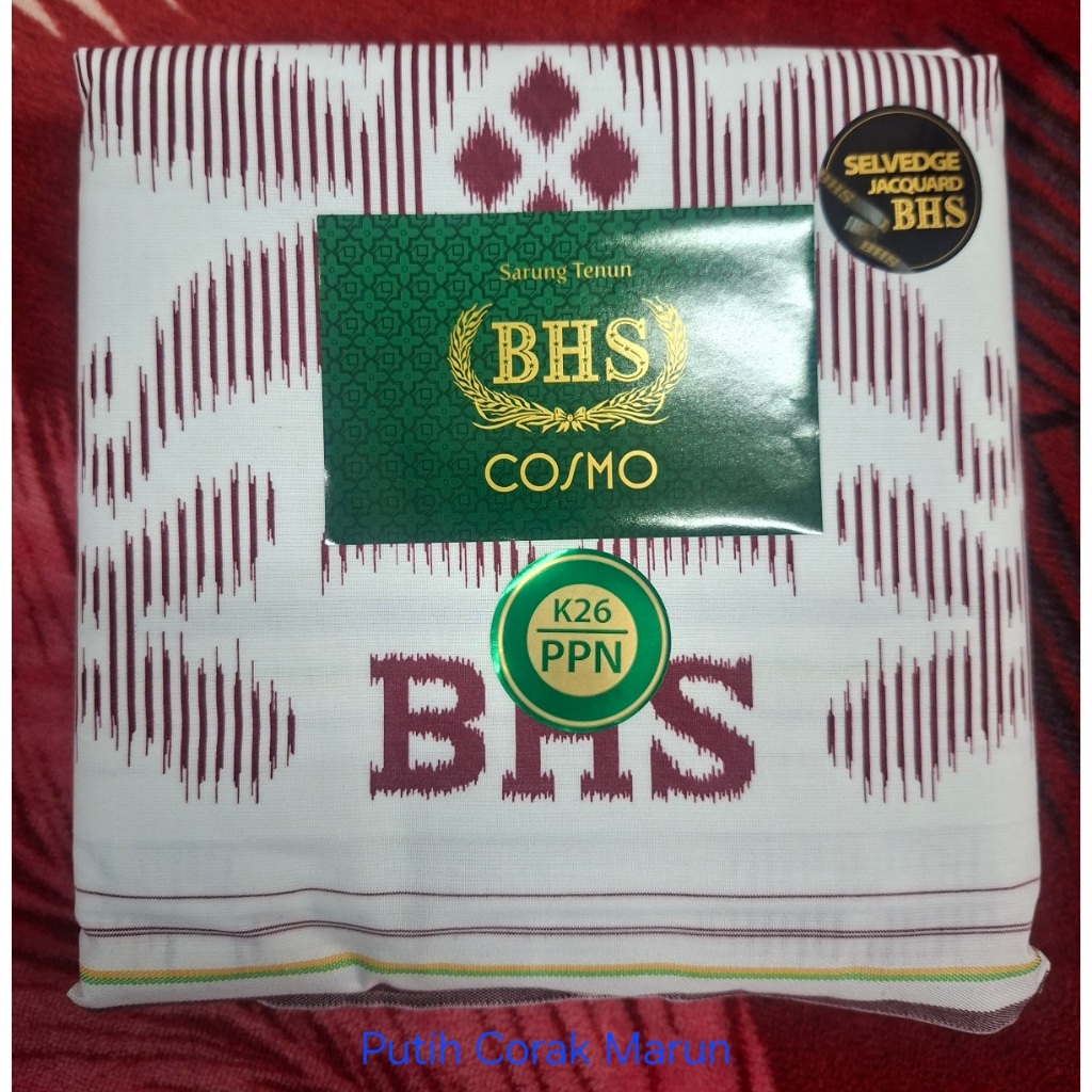 Sarung BHS Cosmo K26 PPN – Sarung Tenun Premium Pria Motif Elegan