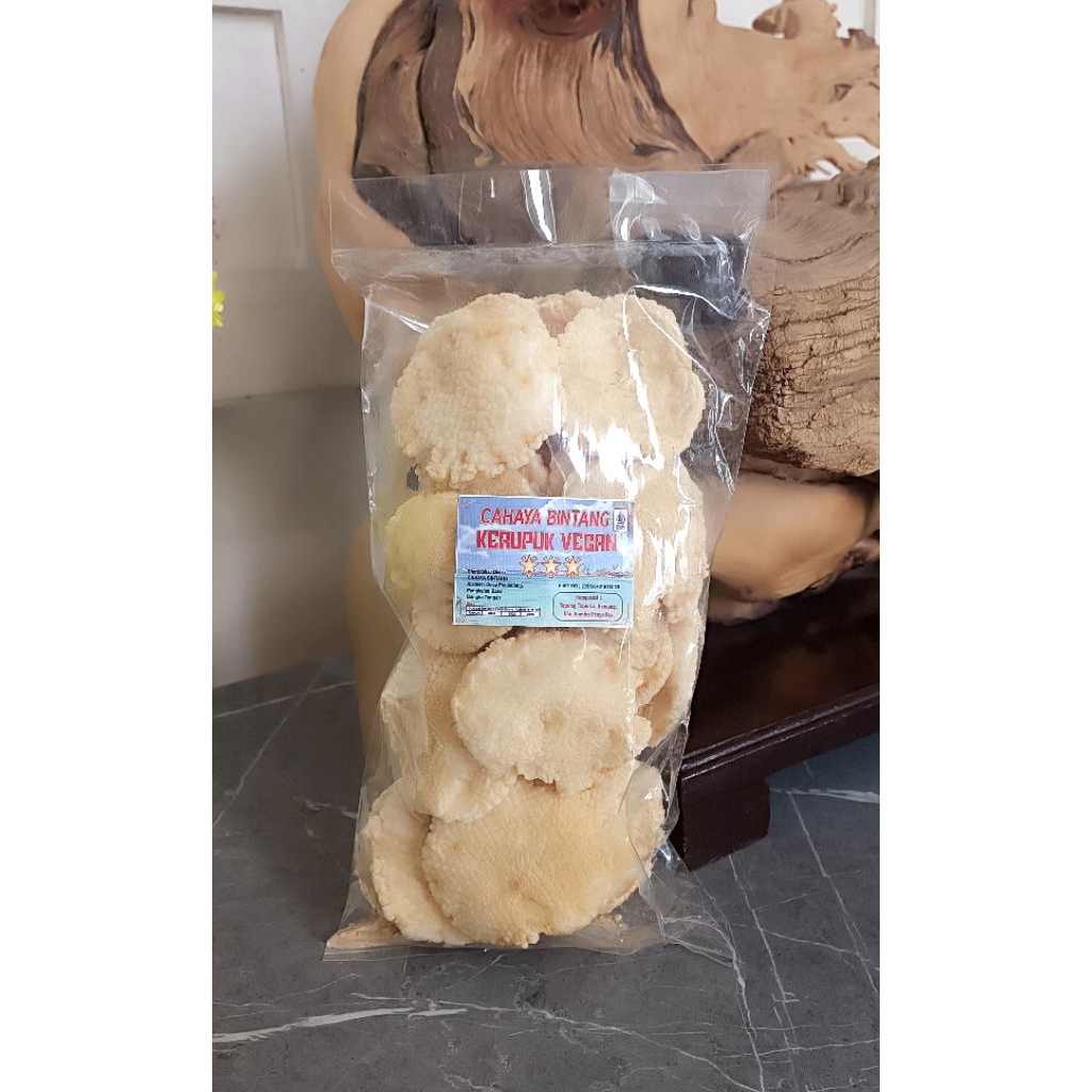 

kemplang panggang Bangka belacan vegetarian vegan 250grm