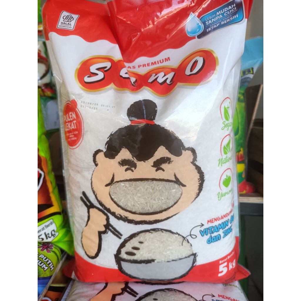 

beras premium sumo Merah 5kg