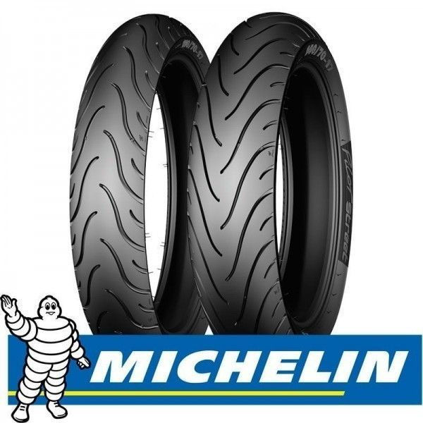 (BAYAR DITEMPAT) BAN MICHELIN 120/70-17 R17, MICHELIN 180/55-17 ZR-17 PILOT STREET RADIAL R/ IMPORT 