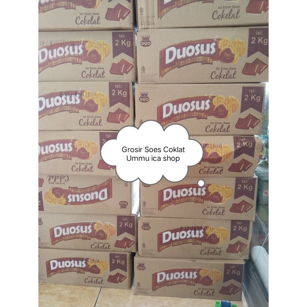 

Grosir Soes Coklat / Duosus/Soes Kering