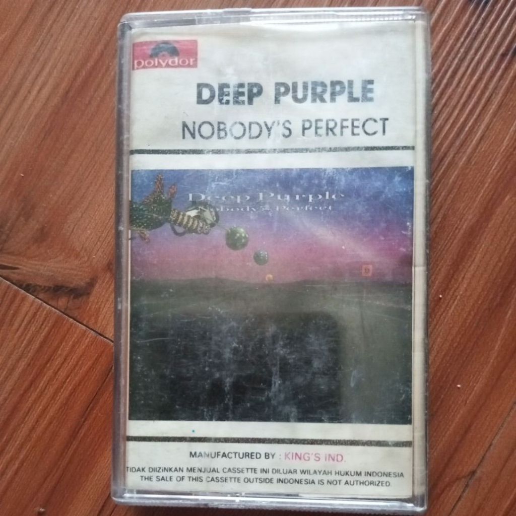 Kaset Pita Deep Purple Nobody's Perfect