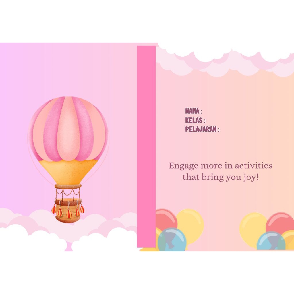 

sampul buku sekolah unik lucu murah