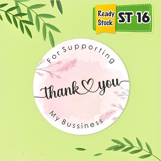 

Stiker Thank You For Your Order Kekinian Termurah / sticker - Kode ST 16