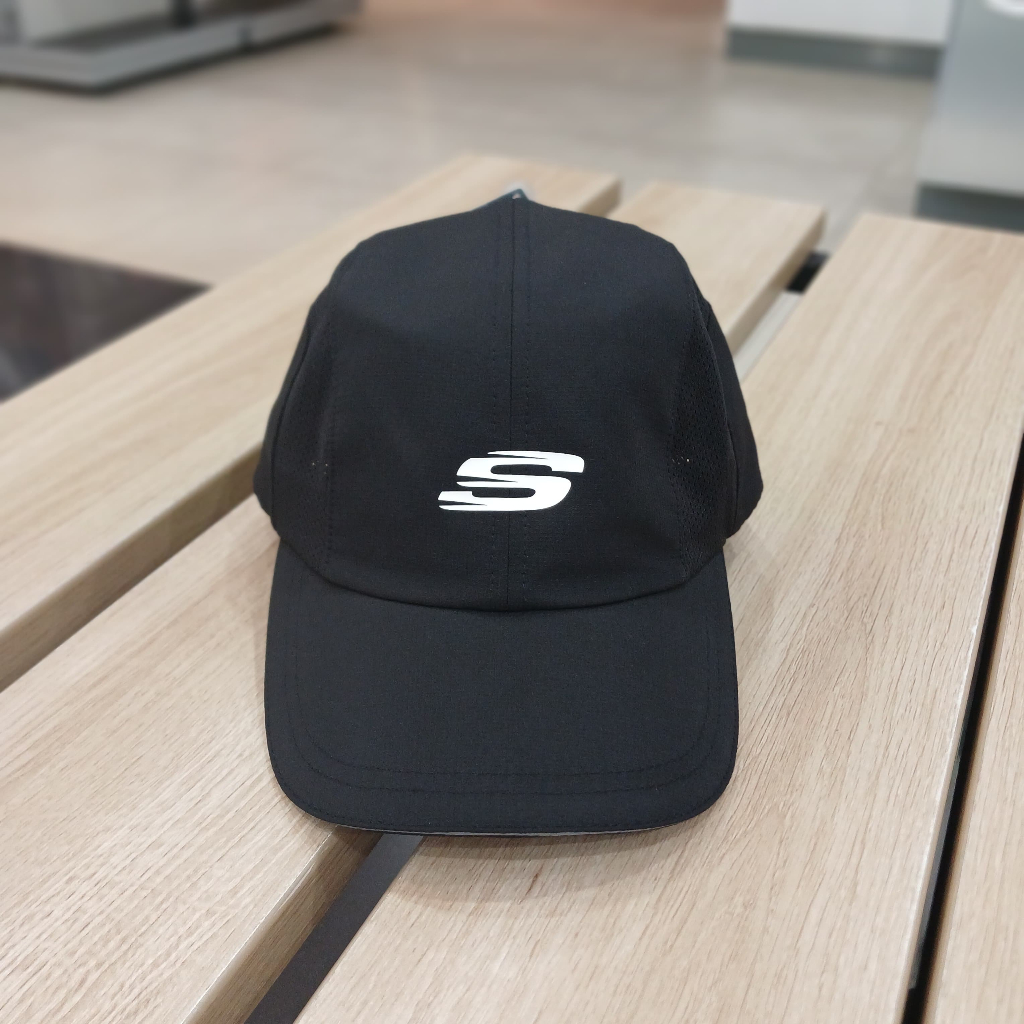 Topi Sport - SKECHERS Men Sport Cap - Black [SKEHOMS503BK] - Original