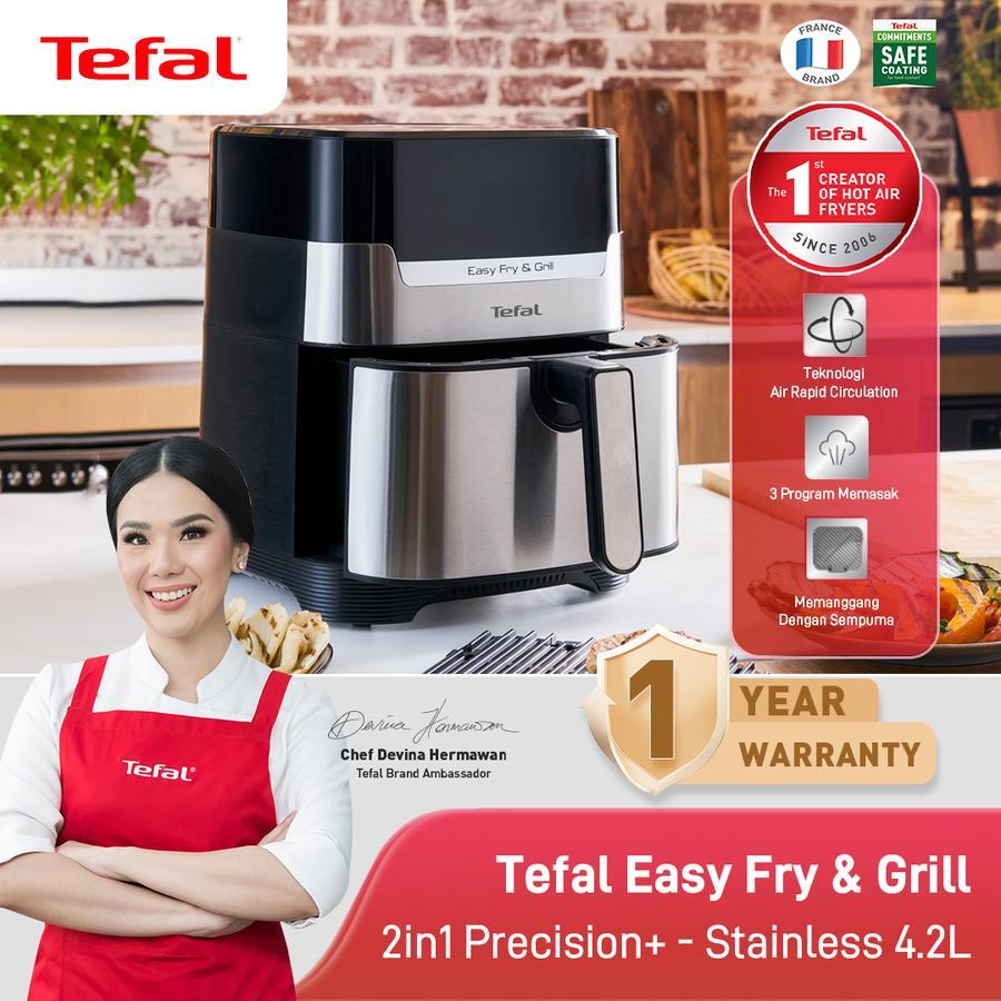 Tefal Easy Fry & Grill Precision EY505 / Air Fryer / Panggangan