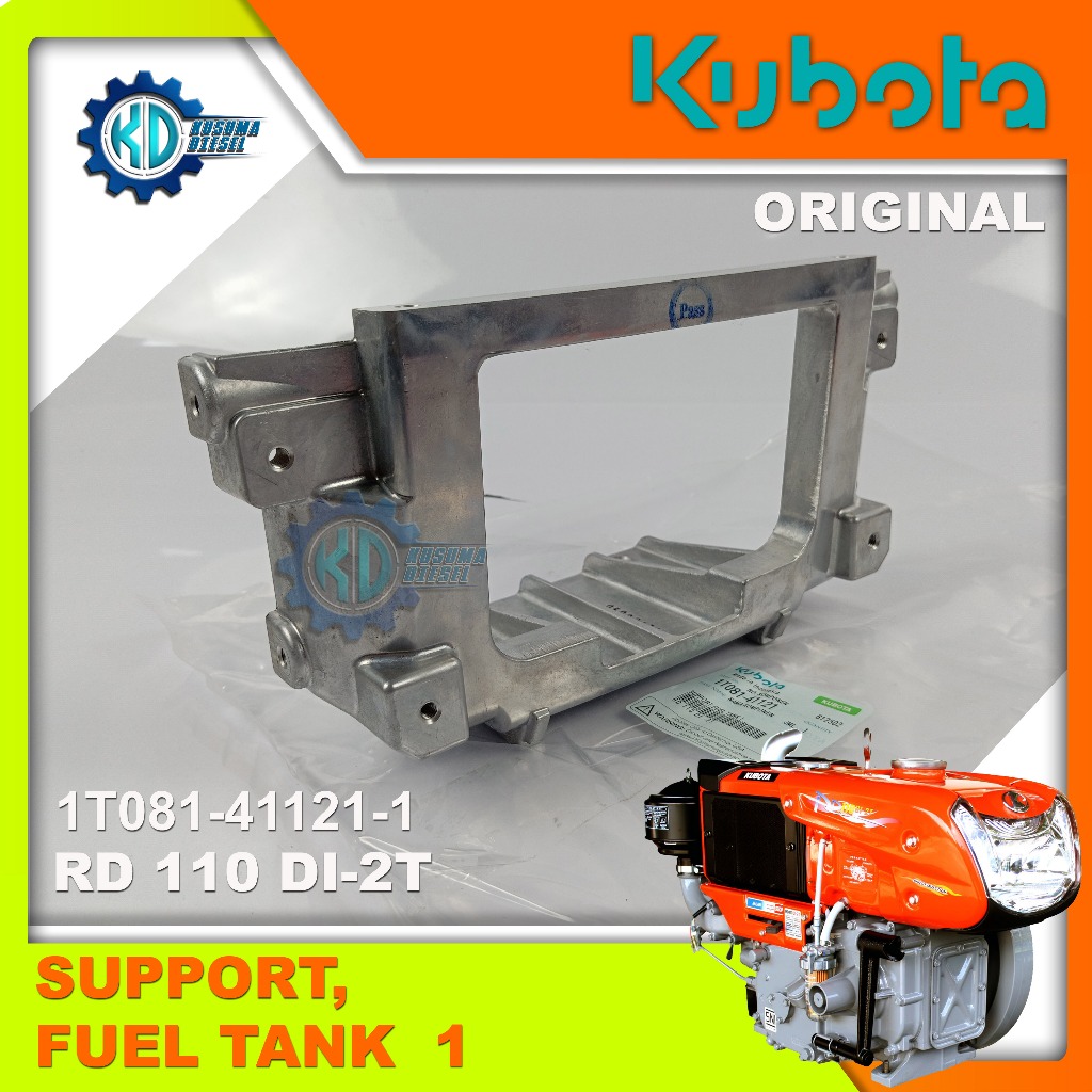 SUPPORT FUEL TANK 1 RD 110 2T - DUDUKAN LAMPU - ORI -  DUDUKAN TANKI - TENGKI - SPAREPART DIESEL KUB