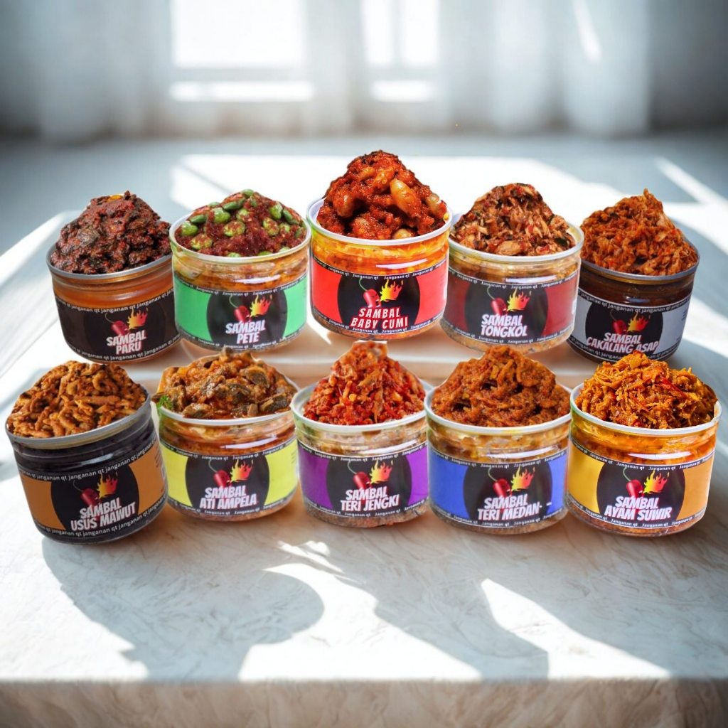 

SAMBAL / SAMBEL CUMI ASIN / TERI MEDAN /TERI JENGKI / PETE / ATI AMPELA / TONGKOL / AYAM SUIR