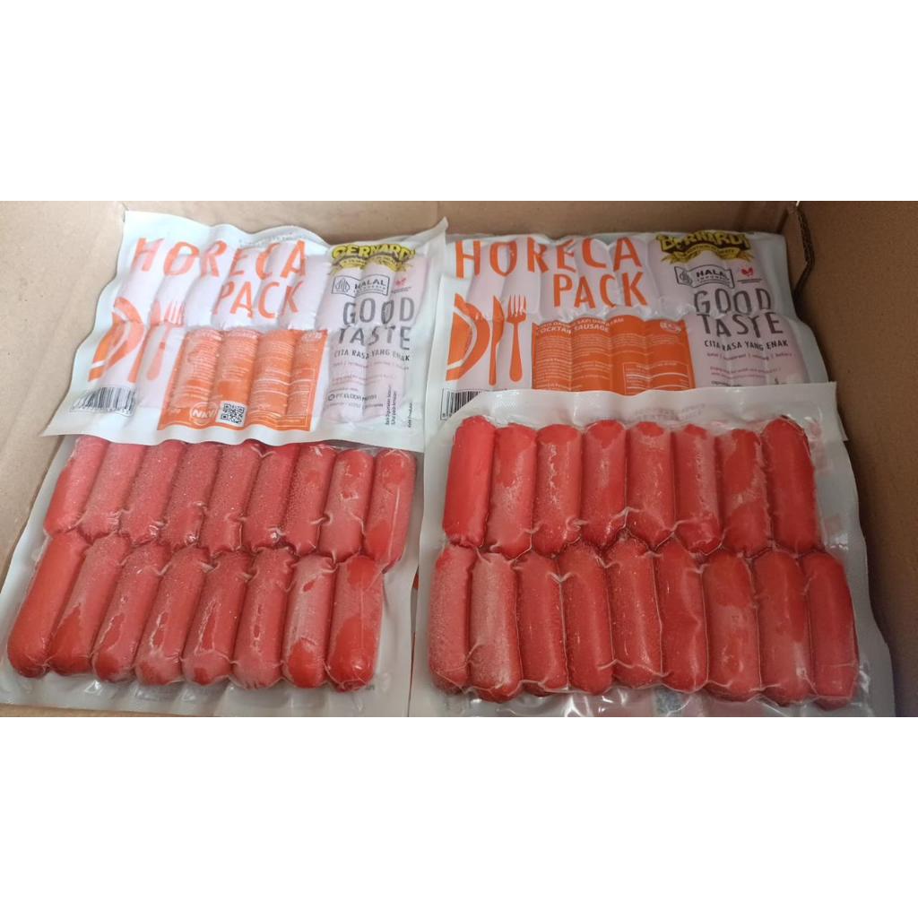 

Bernardi sosis horeca cocktail 250 gram sosis daging sapi dan ayam
