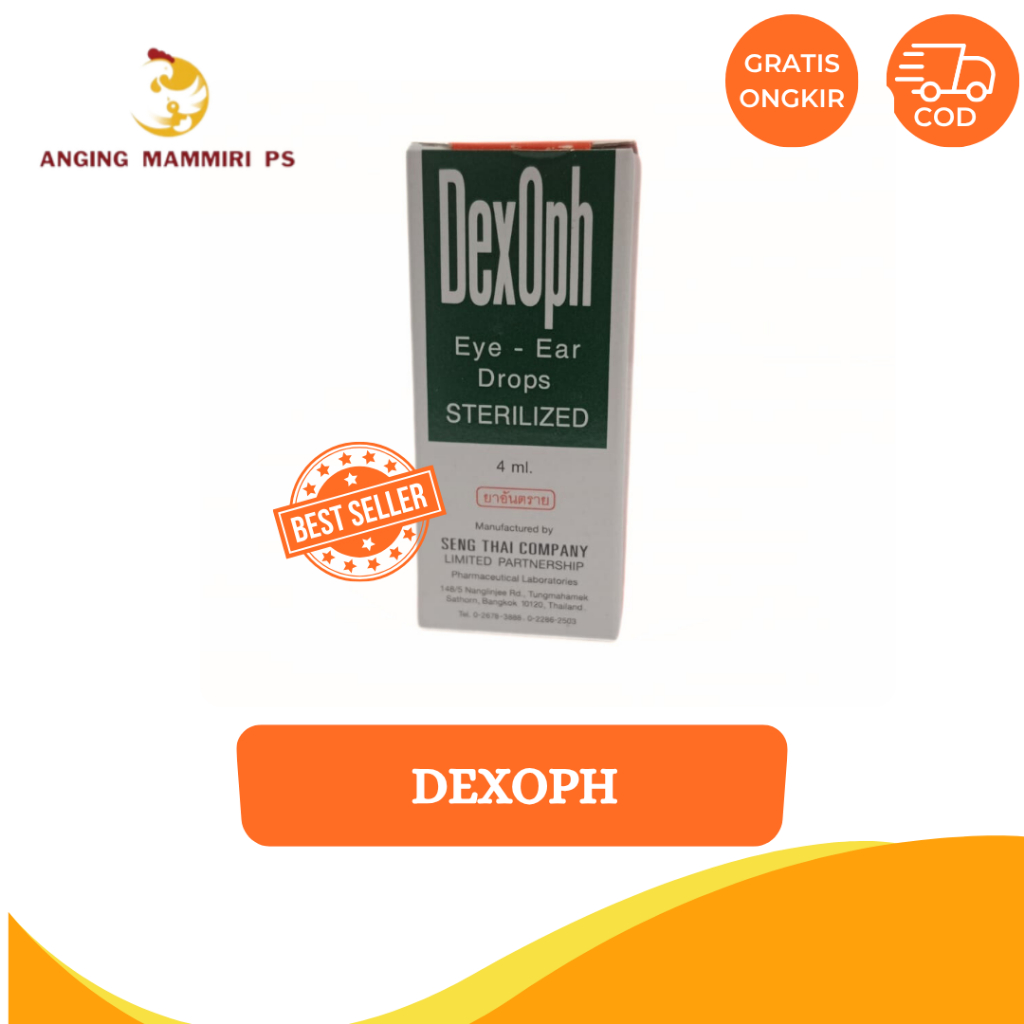 DexOph - Obat Mata Telinga Ayam Kampung & Ternak Unggas