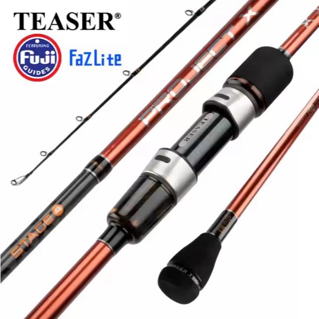 Joran Pancing Spinning, Joran Teaser Project X Stage, Joran Jigging Spinning Cincin Full Fuji, ReelS