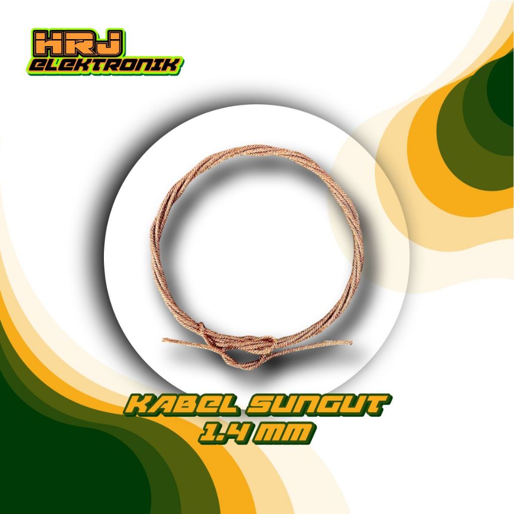 Kabel Sungut Speaker diameter 1.4 mm