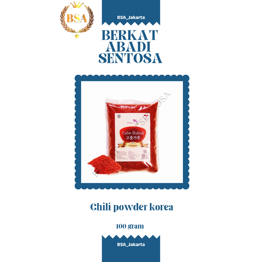 

Chili powder korea (100 gr)