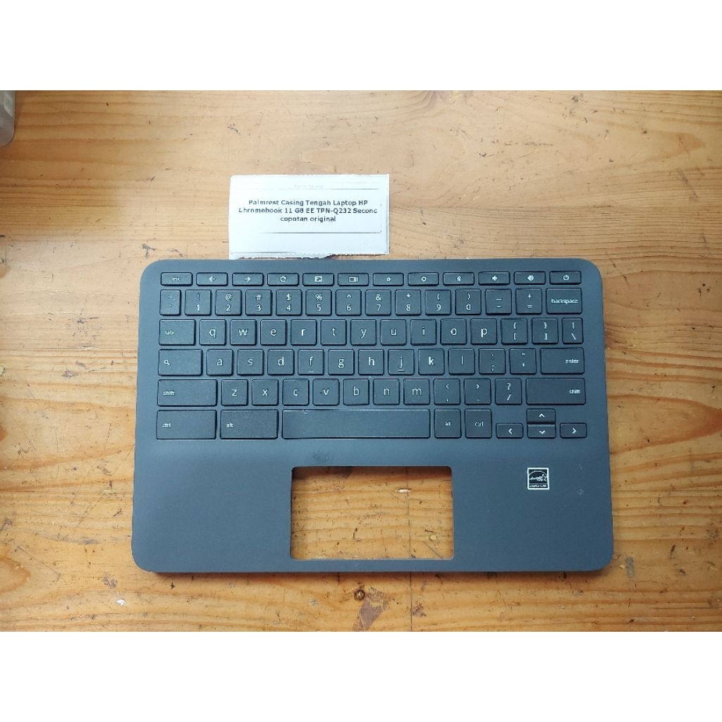 Palmrest Casing Tengah Laptop HP Chromebook 11G8 EE TPN-Q232 Second copotan original