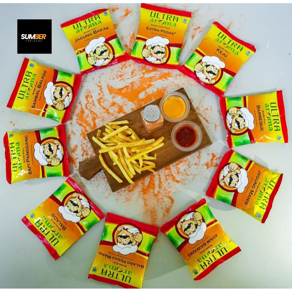 

bumbu tabur ultra aroma renteng isi 10 pcs ultra aroma renteng 10 pcs bumbu tabur ultra aroma 100 gram