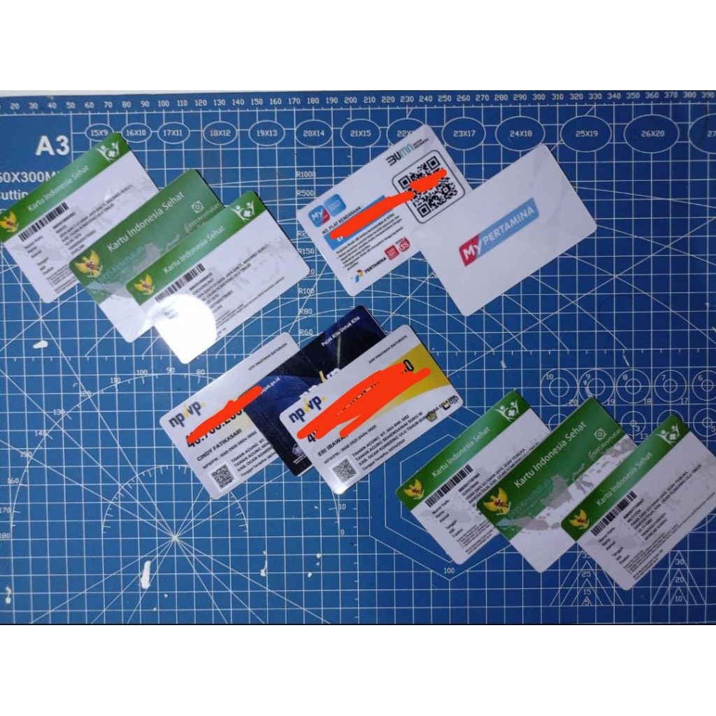 

Jasa Cetak Kartu BPJS/NPWP/MY PERTAMINA dll
