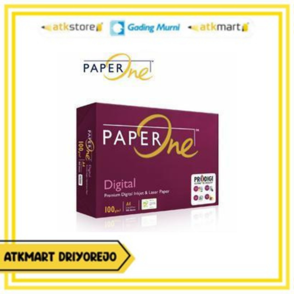 

KERTAS HVS PAPERONE A3 80 GRAM ISI 1 RIM 500 LEMBAR PUTIH POLOS TEBAL UNTUK PRINTER