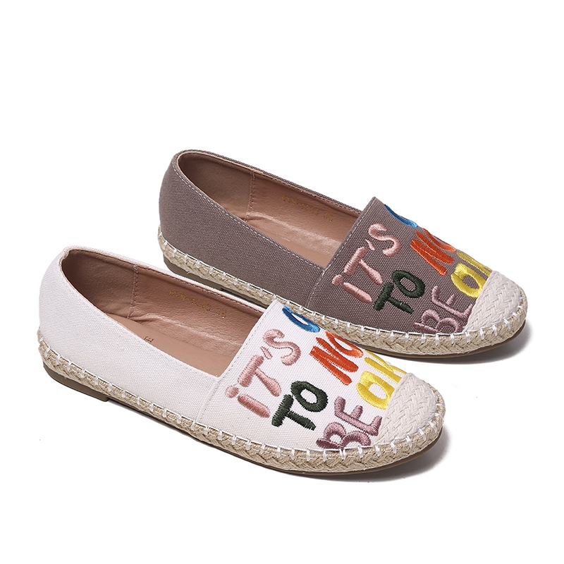 COLINE CLN-1328 Espadrilles Flatshoes Wanita / Sepatu Flat SlipOn Wanita