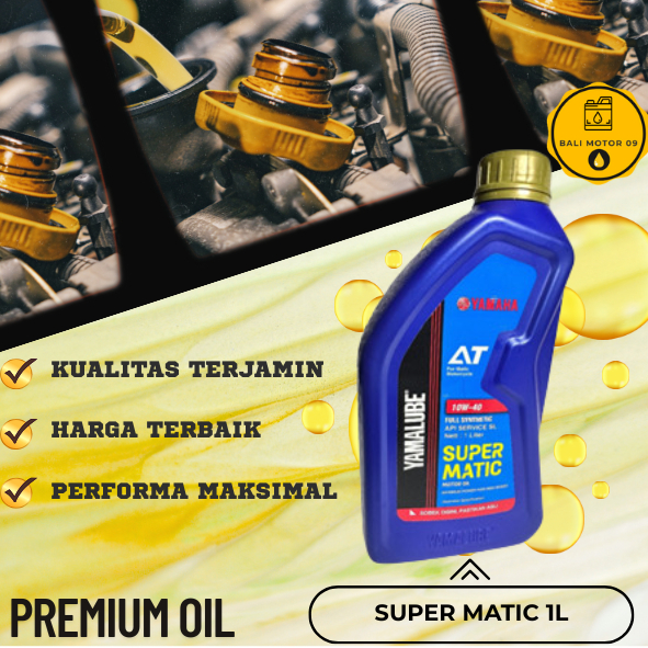 Oli Yamalube Super Matic1lt OLi Mesin Matic Yamalube Matic 1lt Oli Mesin NMax Aerox Yamalube Super M
