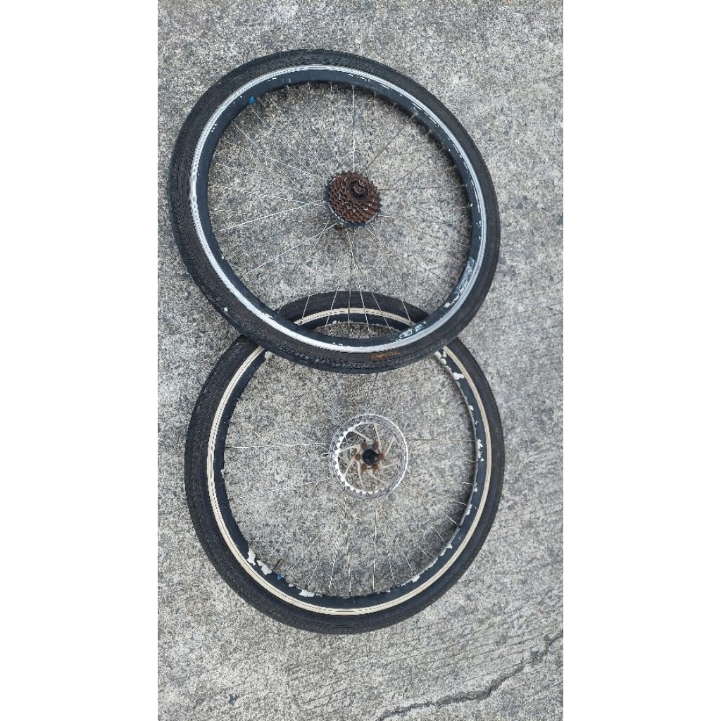 wheelset 26" bekas double wall