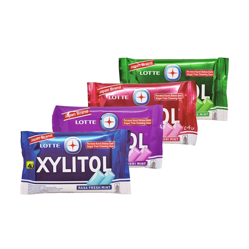 

Xylitol Lotte Mini 11.6 g Sugar Free Chewing Gum - Permen Karet [BOGOR]