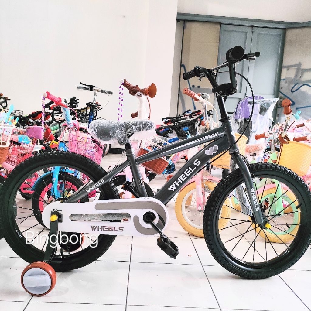 SEPEDA ANAK WHEELS BY SENATOR 16 18 INCH FREE RAKIT INSTAN BANDUNG