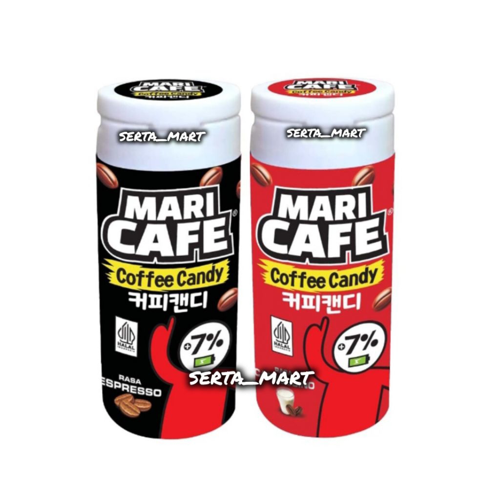 

Mari Cafe Permen Kopi 35gr - MariCafe Permen Kopi Rasa Cappuccino / Espresso