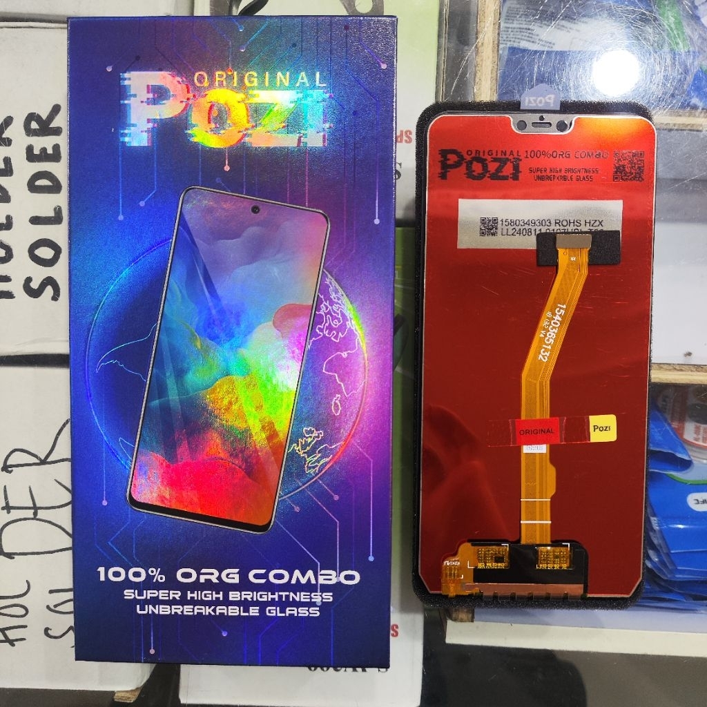 LCD Vivo V9 Pozi Original Fullset Touchscreen Pozzi