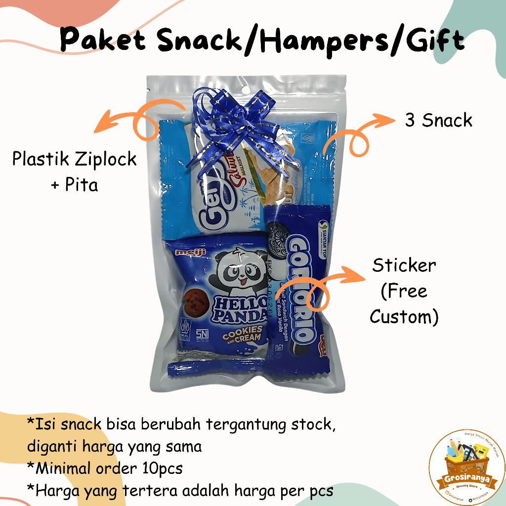 

Paket Snack Hampers Gift Freebies Souvenir Goodiebag Hari Special