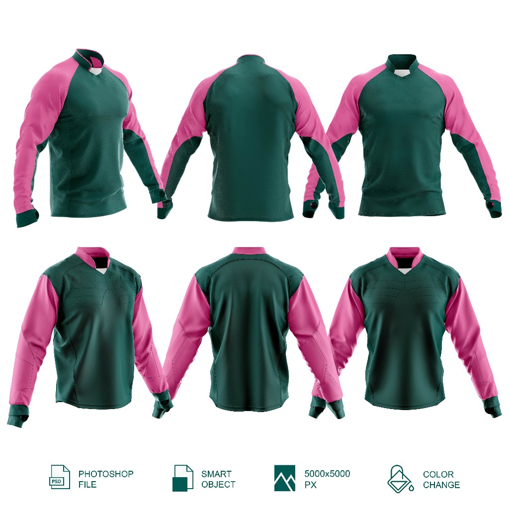 Mockup Jersey MotoCross -  PSD