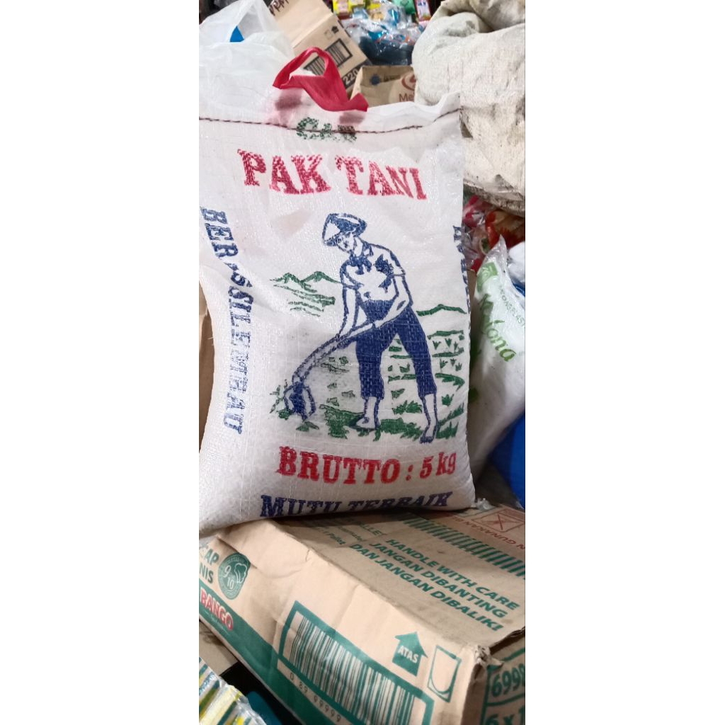 

Beras 5kg 10kg cap pak tani