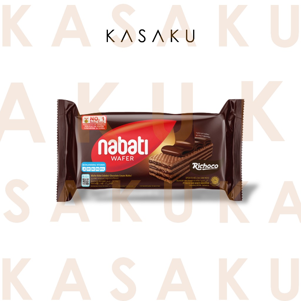 

Nabati Richoco – Wafer Krim Coklat isi 10 @17g | Kasaku