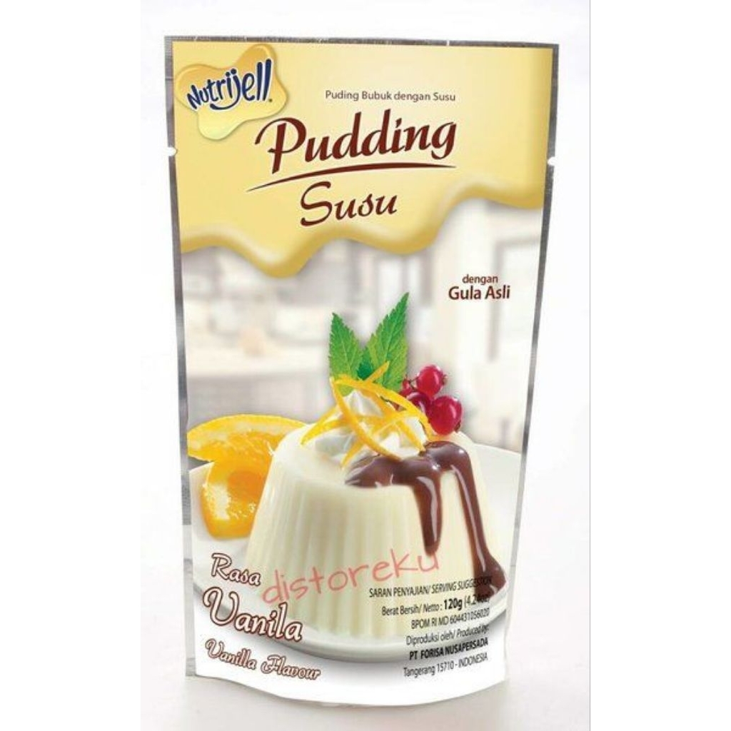 

NUTRIJELL PUDDING SUSU/PUDDING LAPIS PUDING SANTAN