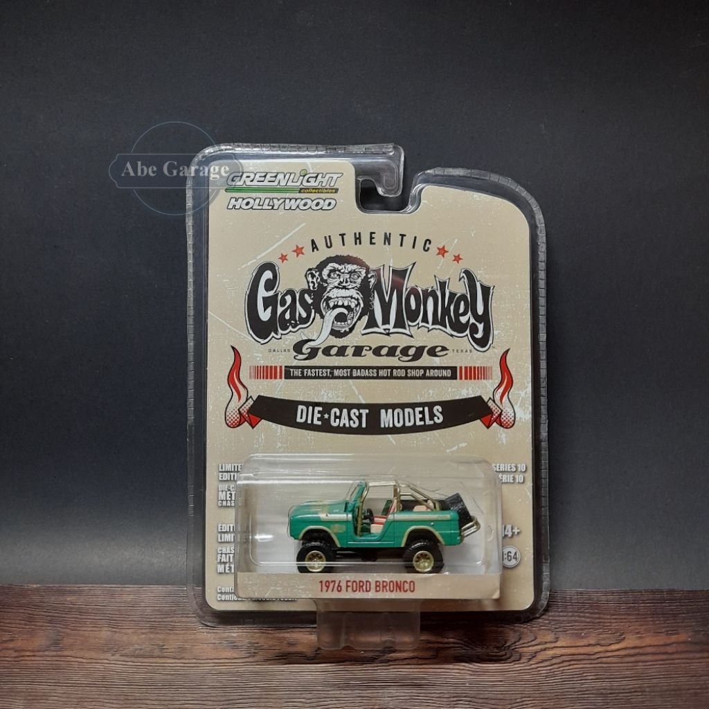 Greenlight Gas Monkey 1986 Ford Bronco