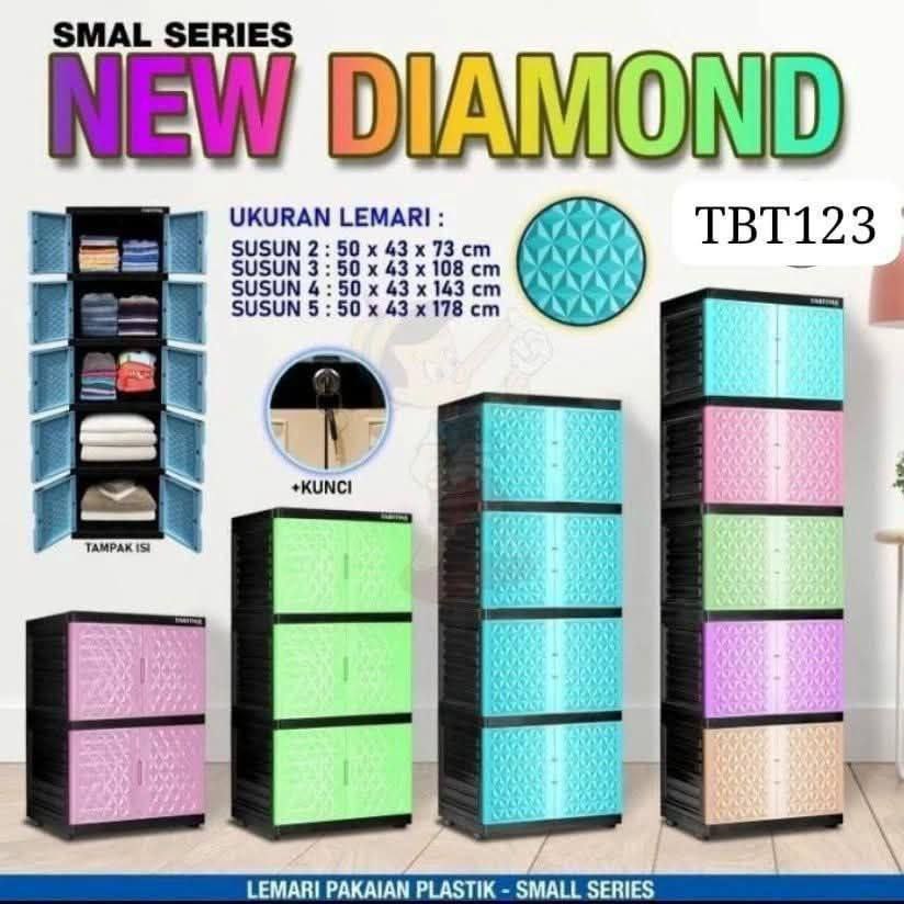 [COD] Lemari TABITHA / LEMARI MURAH / LEMARI 3 SUSUN/ 4 SUSUN / 5 SUSUN