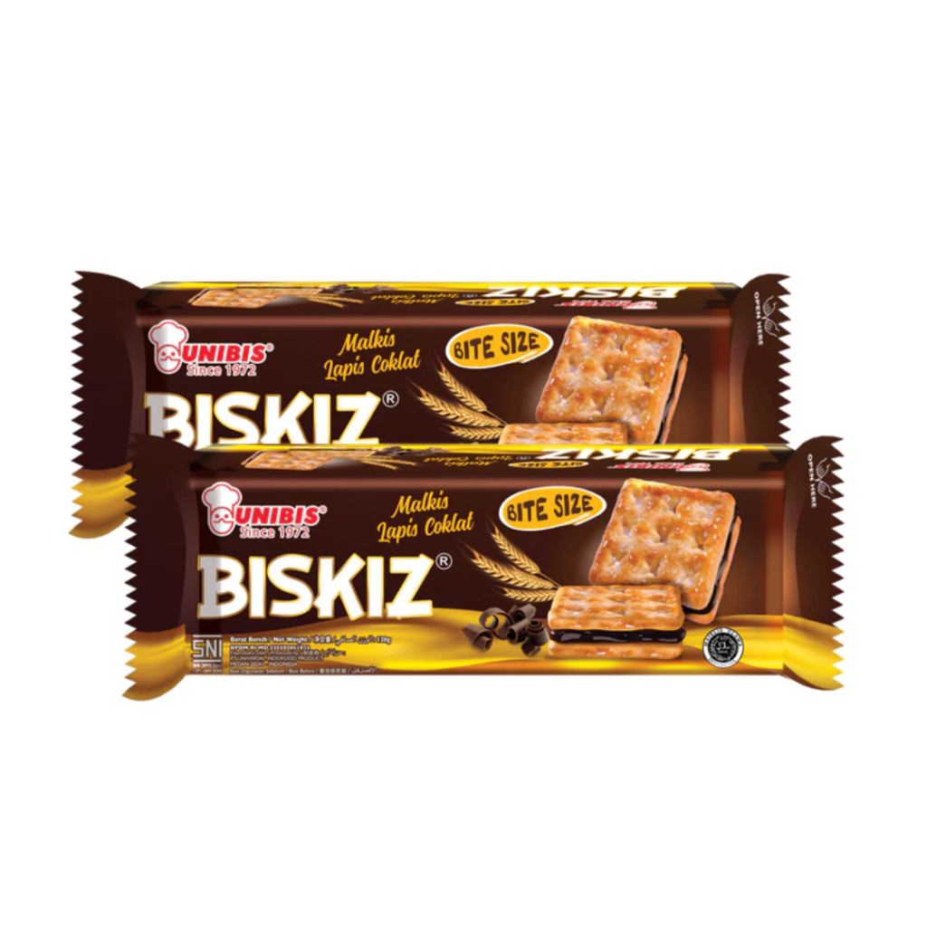 

Unibis Biskiz Malkist Choco 120gram