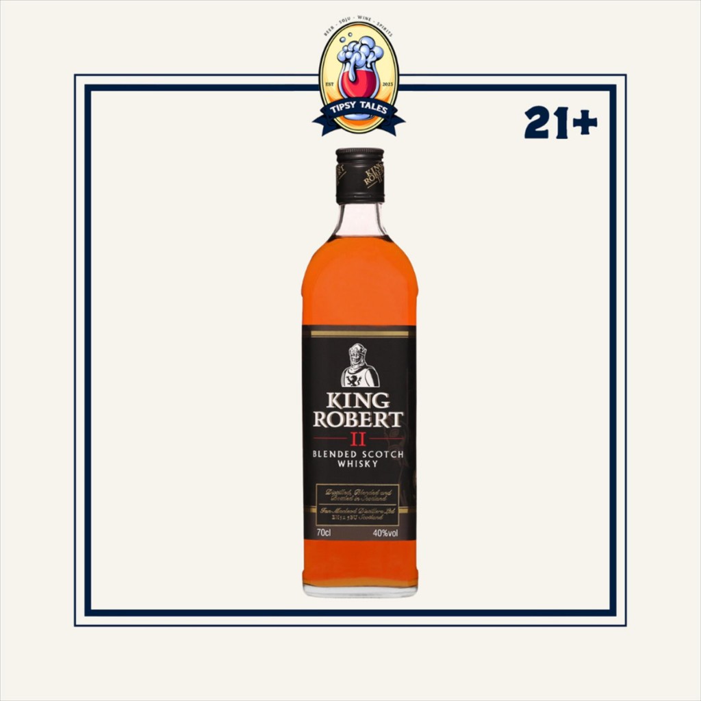 

King Robert II Blended Scotch Whisky 750ml