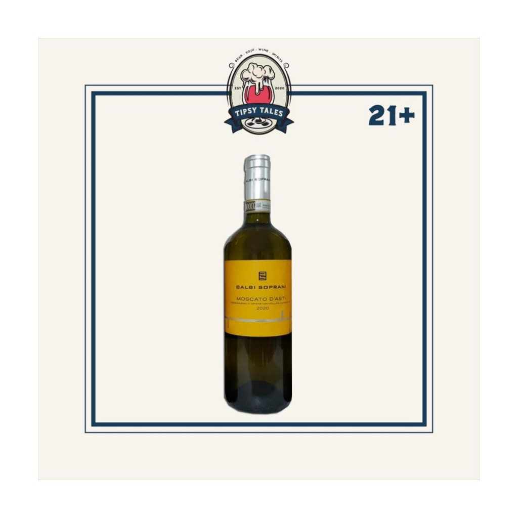 

Balbi Soprani Moscato d`Asti DOCG Sweet Italian Wine 750ml