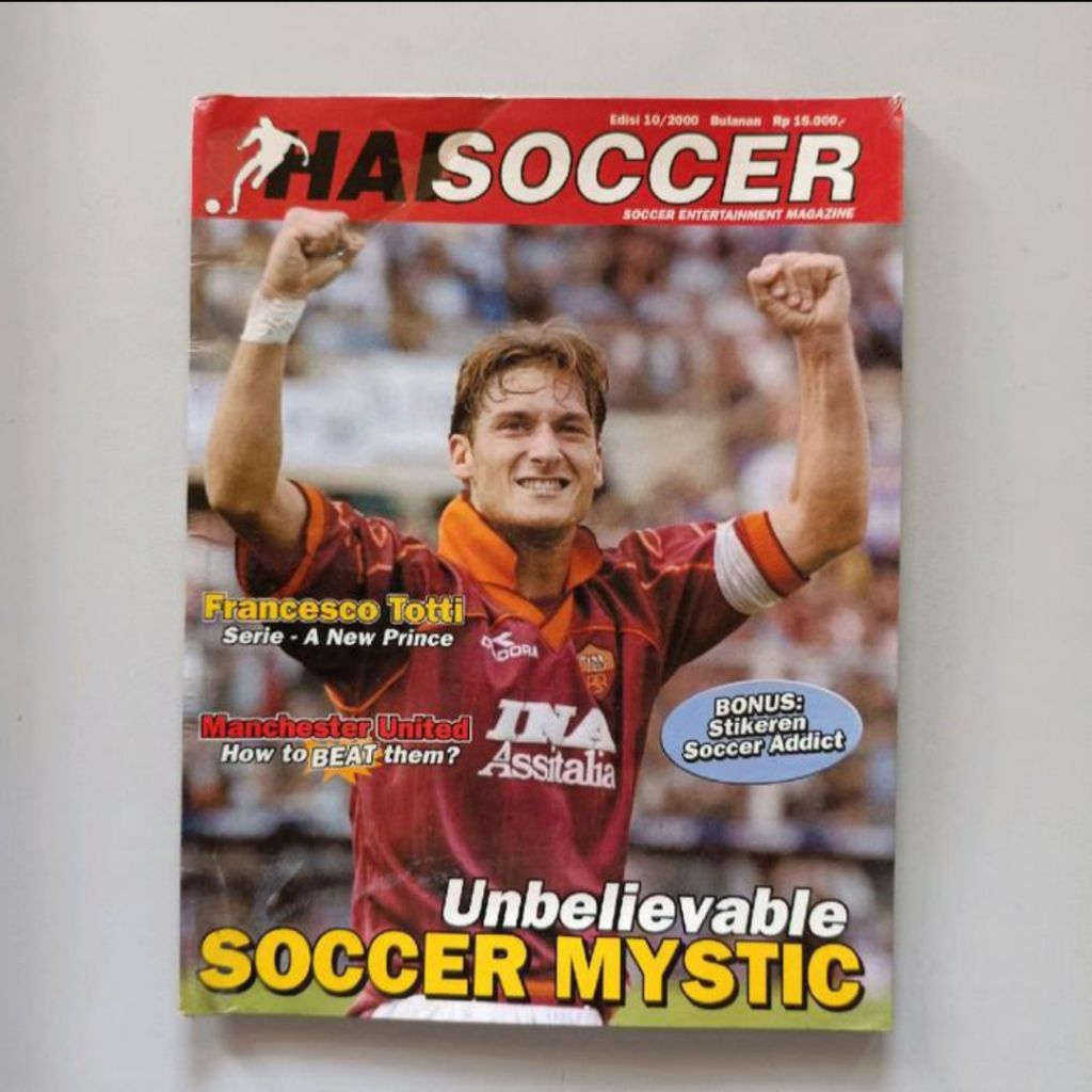 MAJALAH HAI SOCCER EDISI 10/2000