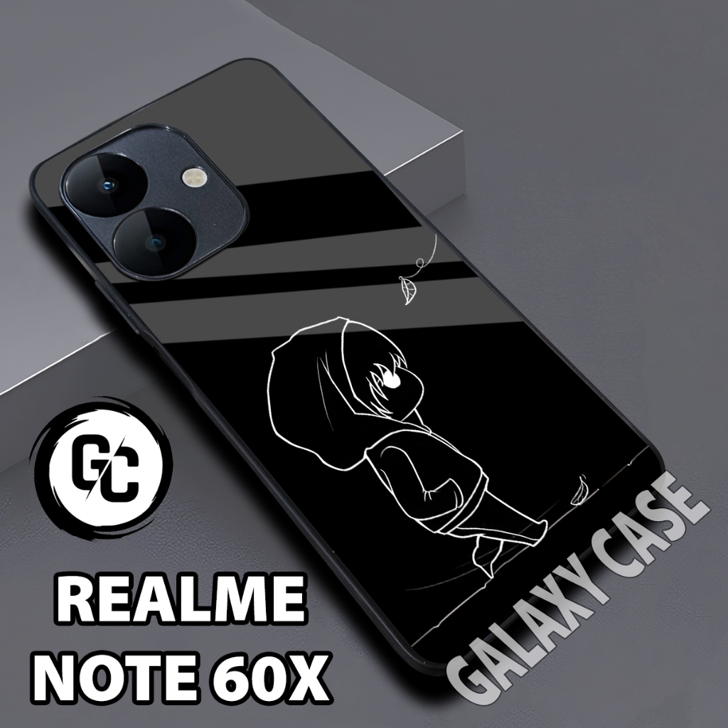 Softcase glossy untuk Hp Realme Note 60X/casing Hp Realme Note 60X/case handphone Realme note 60x