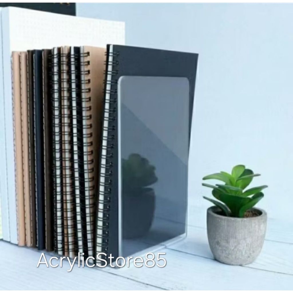 

Acrylic Pembatas Buku/Penahan Buku (2mm)