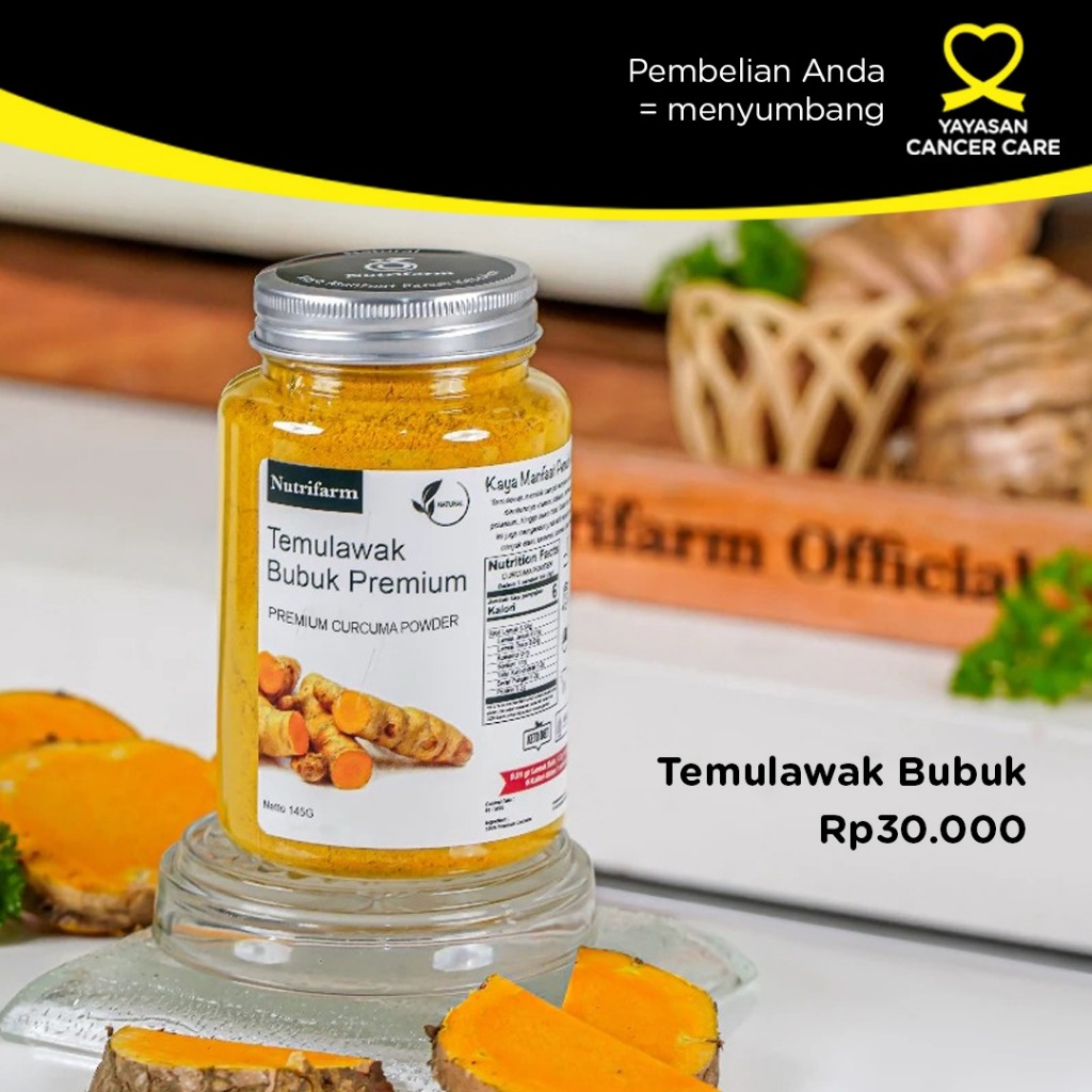 

Nutrifarm Temulawak Bubuk Organik 145 gr