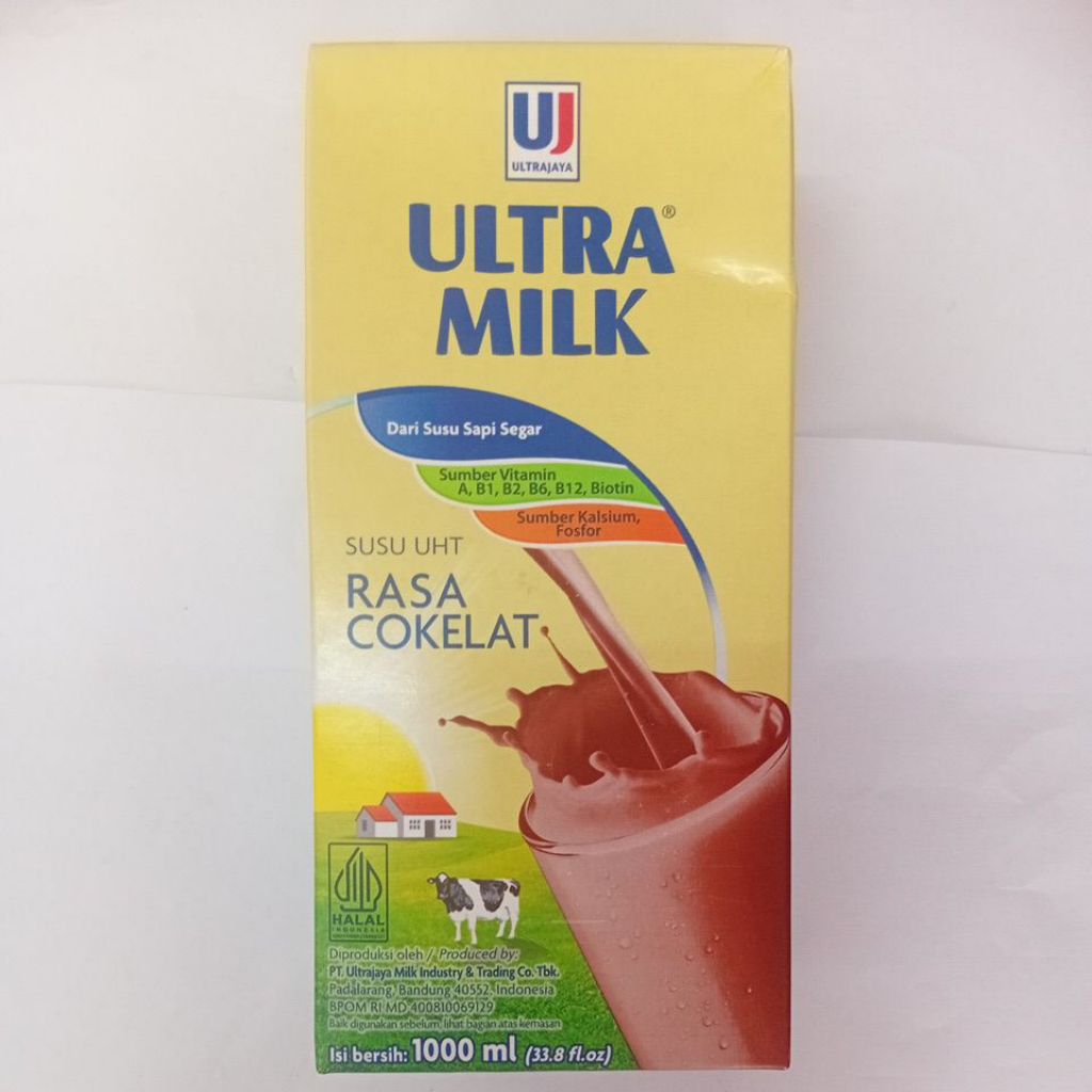 

(PROMI HEMAT) ULTA MILK - SUSU UHT RASA COKELAT 1000 ml