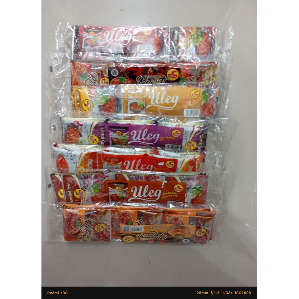 

ULEG Sambal isi 10 sachet by Finna Food