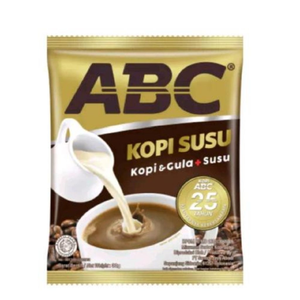 

ABC Kopi Susu Instan 10 sachet x 30 gram (1 renceng)