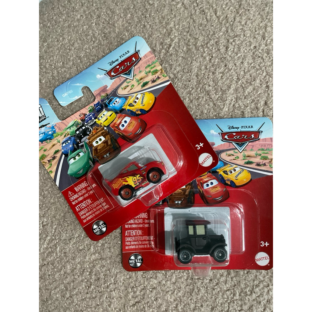Mini Racers - Lightning McQueen - Lizzie - Mainan Mobil Balap